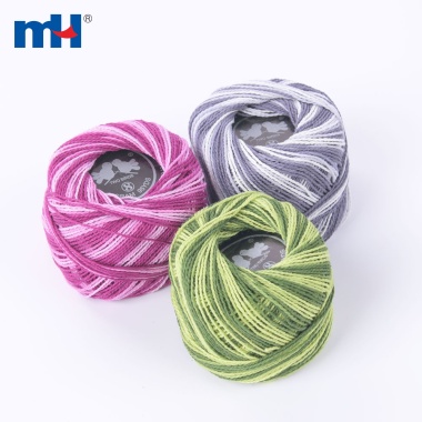9S/2 Cotton Embroidery Thread in Mixed Color
